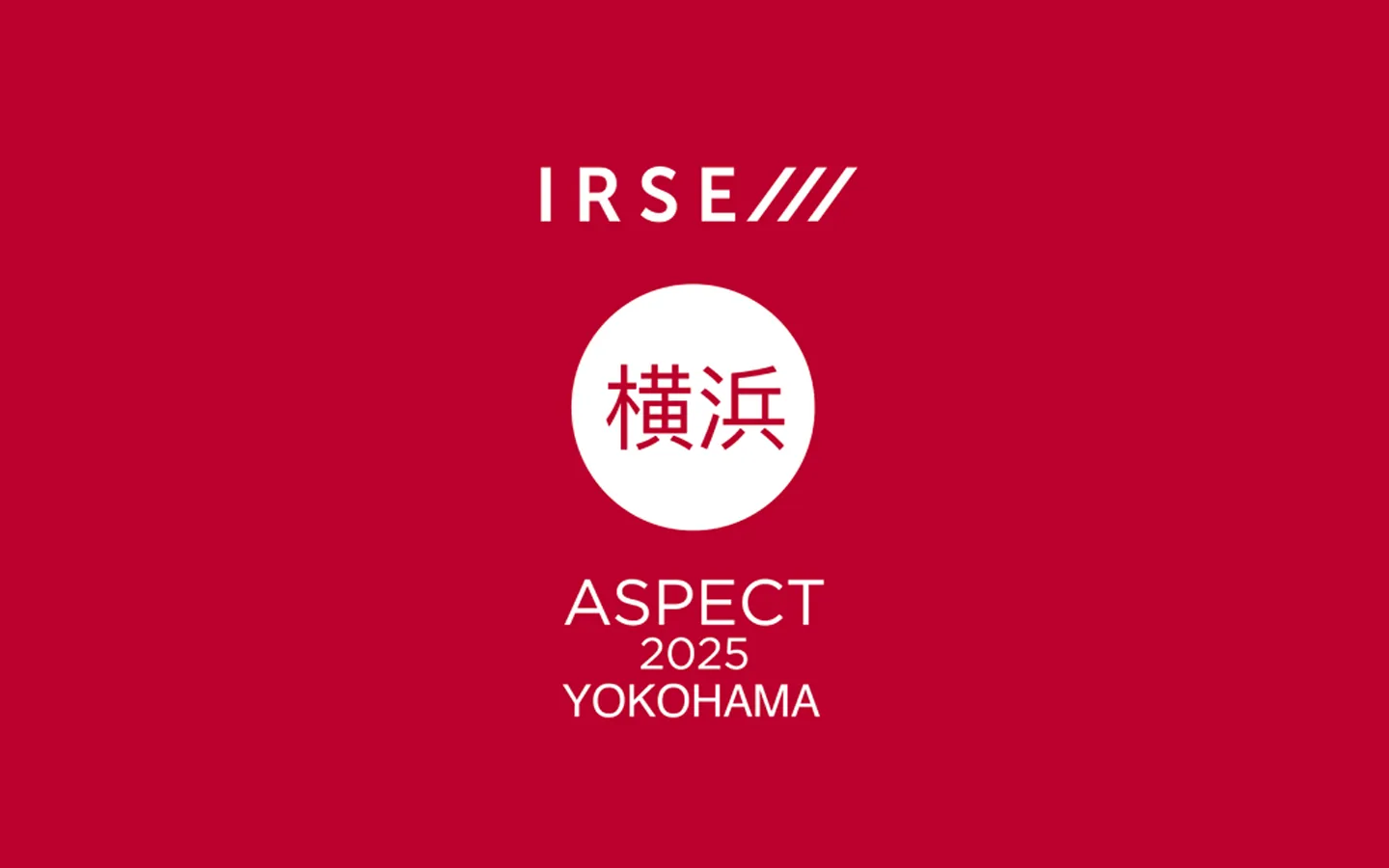 IRSE Aspect 2025