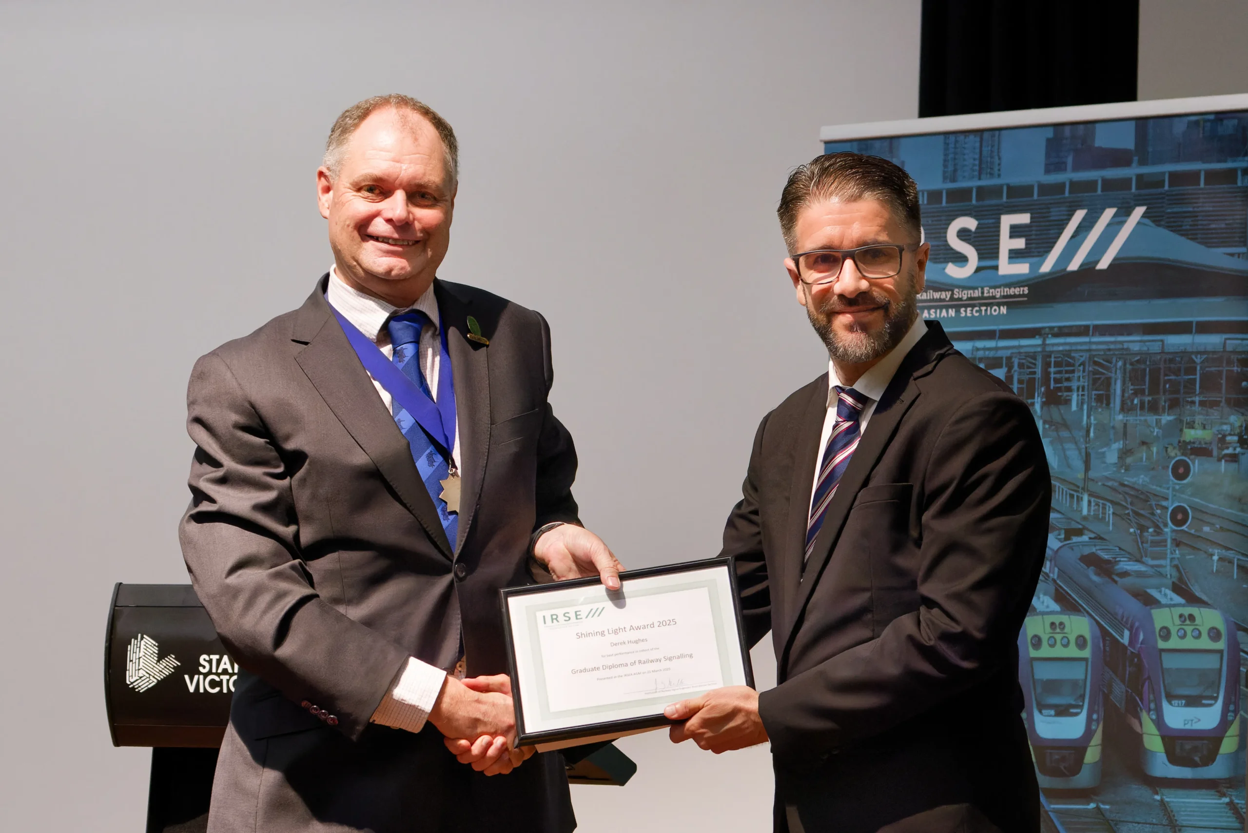 Shining Light Award 2025 - Derek Hughes